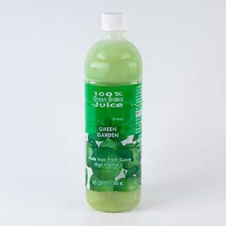 🔥HOT🔥 กรีนการ์เด้น น้ำฝรั่ง 100% 1000 มล. Green Garden Grava Juices 1000 ml