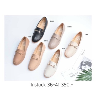 Classic loafer รองเท้าหนังผู้หญิง รองเท้าโลฟเฟอร์ สวมใส่สบาย