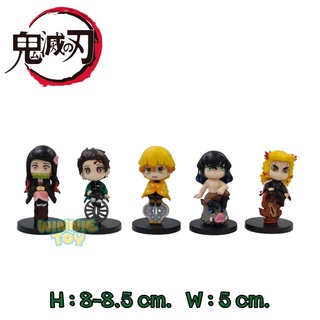 โมเดล ดาบพิฆาตอสูร นั่งโกร่งดาบ 5 แบบ winnietoys