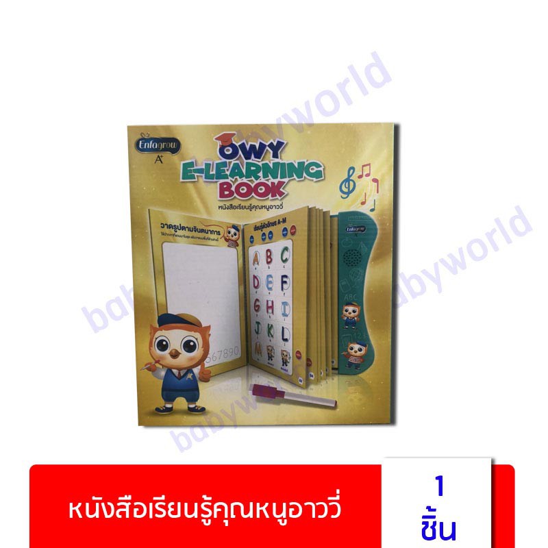 หนังสือเรียนรู้คุณหนูอาววี่ (Owy Elearning Book)