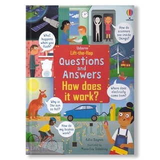 DKTODAY หนังสือ USBORNE LIFT-THE-FLAP Q&amp;A HOW DOES IT WORK ?