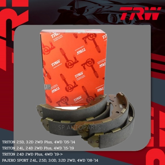 TRW ก้ามเบรค TRITON 2WD, 2WD PLUS, 4WD '05-ON,  PAJERO SPORT (2WD/4WD) 2.5,3.2 '08-14 GS7846