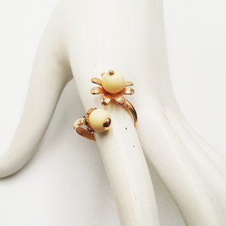 Inspire Jewelry ,แหวนชุบทองชมพูอย่างหนาพิเศษ เพื่อความคงทนแข็งแรง ใส่ดี ไม่ดำ ฟรีไซด์ งานจิวเวลลี่ Hand made