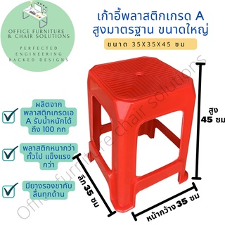 เก้าอี้พลาสติก เก้าอี้หัวโล้น  เกรท A / Plastic chair Grade A Plastic เก็บเงินปลายทางได้ (COD)