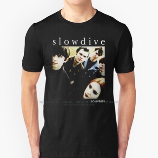 [100% Cotton] เสื้อยืดผ้าฝ้าย พิมพ์ลายกีตาร์ Slowdive Pure Slowdive Shoegaze England Uk Band 90s HOadng86JPjipn42