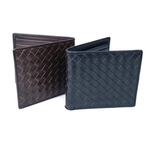 Le Galon Bifold wallet Braided leather  - กระเป๋าสตางค์ หนังถัก MAVERICKSHOES