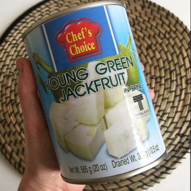 ขนุนอ่อนในน้ำเกลือ ตามเชฟช้อย 565กรัม Young Green Jackfruit in Brine