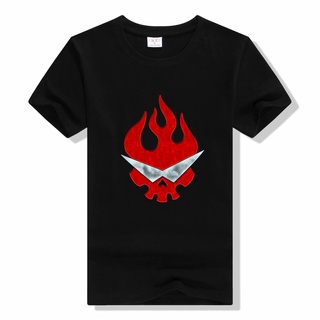 เสื้อยืด ผ้าฝ้าย พิมพ์ลายอนิเมะ Row Fight The Power Tengen Toppa Gurren Lagann พรีเมี่ยม สําหรับผู้ชายSize S-5XL