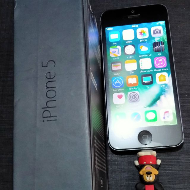 Iphone 5 16 gb สีดำ ใช้งานได้ปกติ ไม่ติด icloud - gracez4498 - ThaiPick