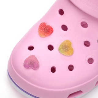 Croc Jibz Love Gummy 2.5D DIY จี้รูปรองเท้า