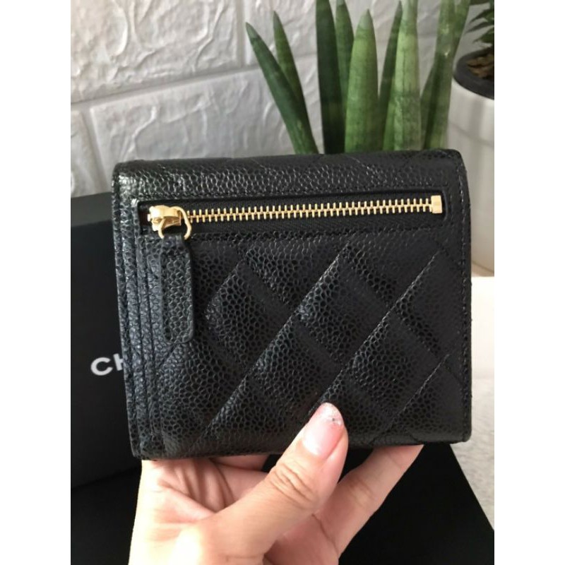 New Chanel trifold wallet