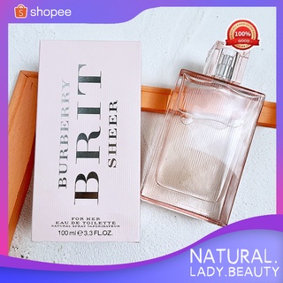 น้ำหอม BURBERRY BRIT SHEER Eau De Toilette ขนาด 100ML