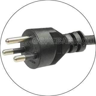 [ 1 ชิ้น ] PC-6061 สายหล่อหัว 3x1.5sq.mm. หล่อปลั๊กไฟ 3ขา VCT ขนาด 3x1.5 VCT ปลั๊กไฟสำเร็จหล่อหัว ปลั๊กตัวผู้พร้อมสาย...