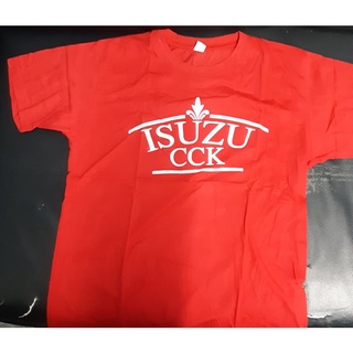 เสื้อยืด เสื้อ Screen โลโก้ ISUZU CCK เสื้อแฟชั่นผู้ชายผู้หญิง