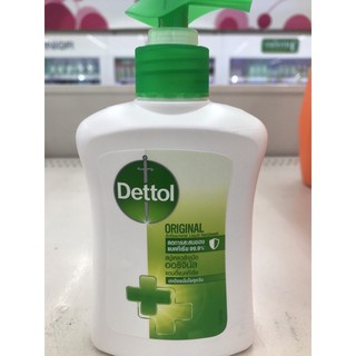 Dettol เดทตอล สบู่ล้างมือ ขวดปั๊มใหญ่ 225 ml