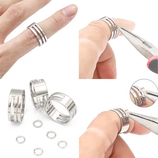 เครื่องมือเปิด ปิดแหวนกระโดดสแตนเลส สำหรับ DIY งานเครื่องประดับ