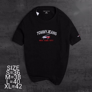 tommy เสื้อยืดแขนสั้น