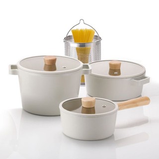 [Fika] Pot 3 Set + Insert / ชุดหม้อ 3 ชิ้น