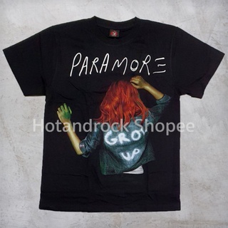 เสื้อยืดผ้าฝ้ายพรีเมี่ยม เสื้อวง Paramore TDM 1430 Hotandrock