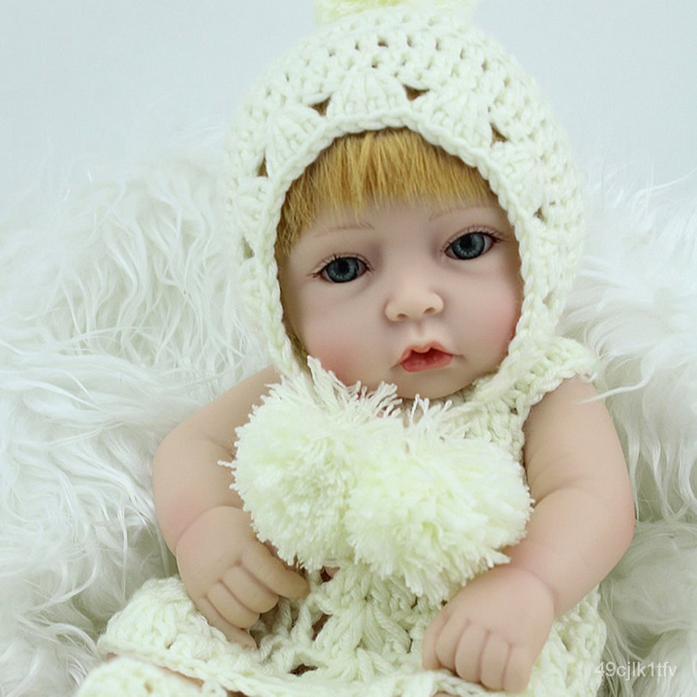 CODkhome28CM ตุ๊กตาเด็กทารก ซิลิโคน  แฮนด์เมด + เสื้อผ้า