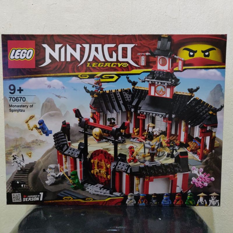 เลโก้ Lego 70670 Ninjago Monastery of Spinjitzu ของแท้ 100% มือ1 กล่องคมๆๆ