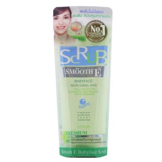 Smooth E Babyface Scrub สมูท อี เบบี้เฟซ สครับ สครับแบบไม่มีฟอง 36 กรัม