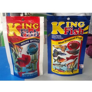 อาหารปลา คิงฟิช  KING FISH ขนาด 60 กรัม