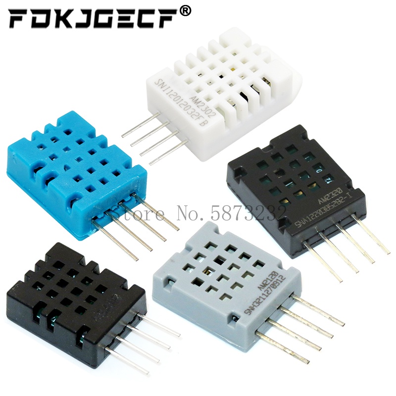 เซนเซอร์วัดอุณหภูมิความชื้นดิจิทัล DHT11 DHT22 DHT20 AM2302 AM2320 AM2120 SHTC3 สําหรับ Arduino DIY