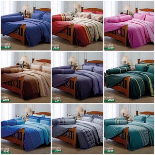 JESSICA (ผ้านวม+ผ้าปู) j240 -j257 ผ้าปูที่นอน เจสสิก้า 3.5ฟุต 5ฟุต 6ฟุต wonderful bedding