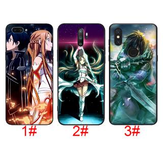 D84 Sword Art Online OPPO A5 A9 A31 2020 A8 A12 A1K A3S A5S A7 A37 A39 A57 A73 A77 A83 A91 A52 A72 A92 A92S F3 F5 F15 Soft Phone Case