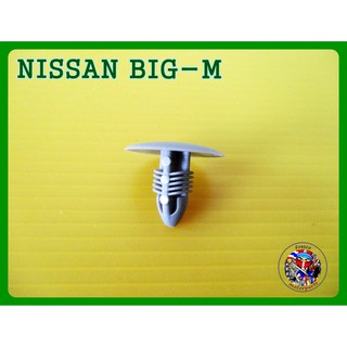 กิ๊บล็อค กิ๊บพรมหลังคา (ขาสั้น สีเทา) 1 ชิ้น -  NISSAN BIG-M  Clip lock, roof carpet clip (short legs, gray)