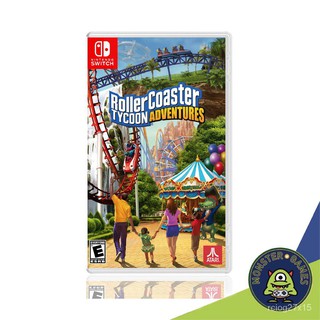 Roller Coaster Tycoon Adventures Nintendo Switch game (เกมส์ Nintendo Switch)(ตลับเกมส์Switch)(Rollercoaster Switch) ilD