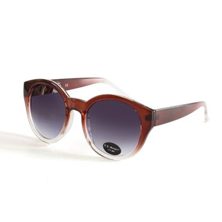 AJ Morgan Marlo Sunglasses Brown Crystal, Brown Lens แว่นกันแดดสีน้ำตาลใส เลนส์น้ำตาล