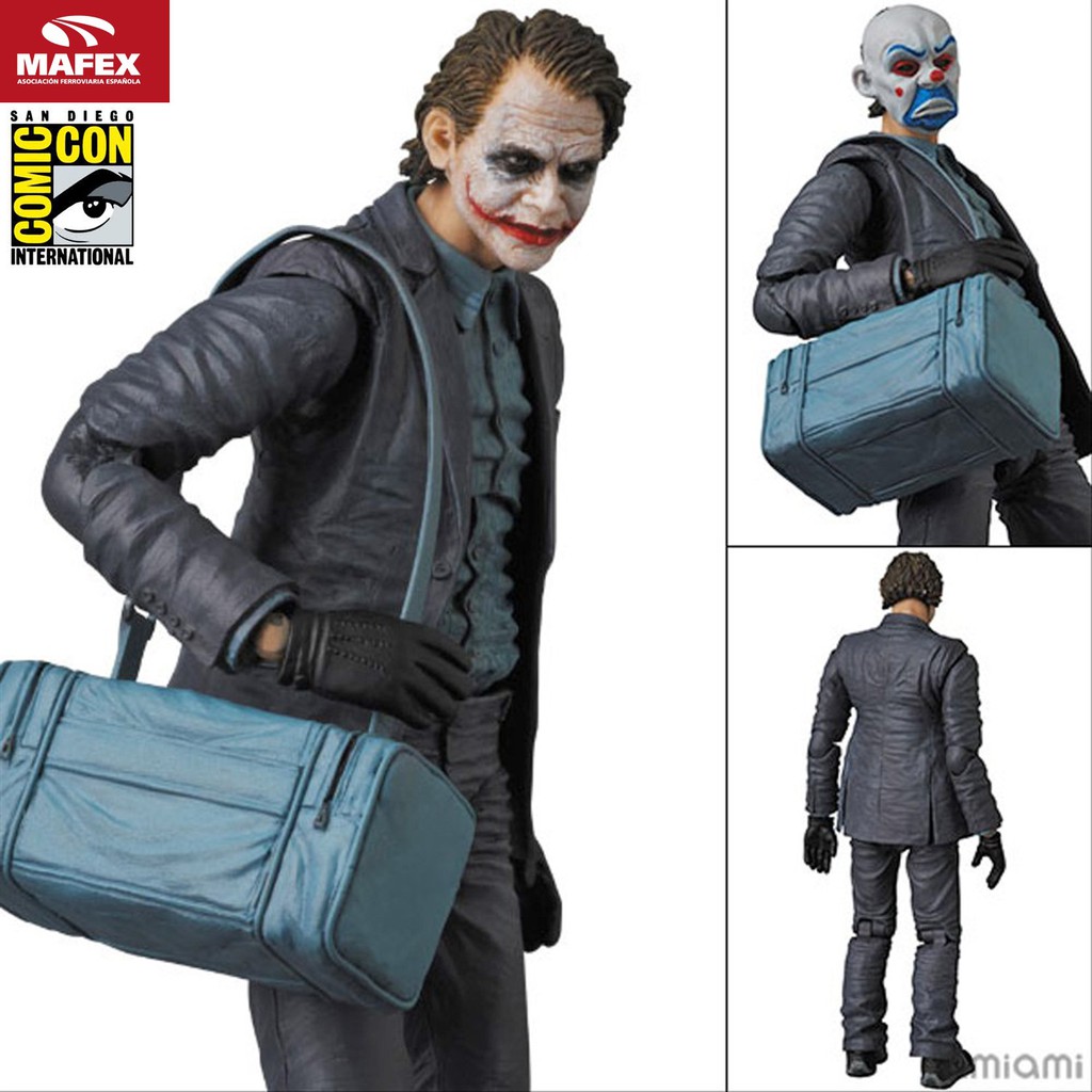 Model Figma งานแท้ Medicom Toy Mafex DC Comics จาก Batman The Dark Knight แบทแมน อัศวินรัตติกาล 2008