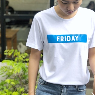 เสื้อยืด Friday Tshirt เสื้อผ้าแฟชั่น เสื้อ oversize - My day collection