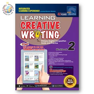 Global Education หนังสือแบบฝึกหัดการเขียนเรียงความ Learning+ Creative Writing Workbook 2