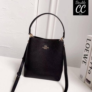 (แท้ 💯%‼ Factory ) เช็คสินค้าทางแชทก่อนสั่งซื้อ Coach  SMALL TOWN BUCKET BAG