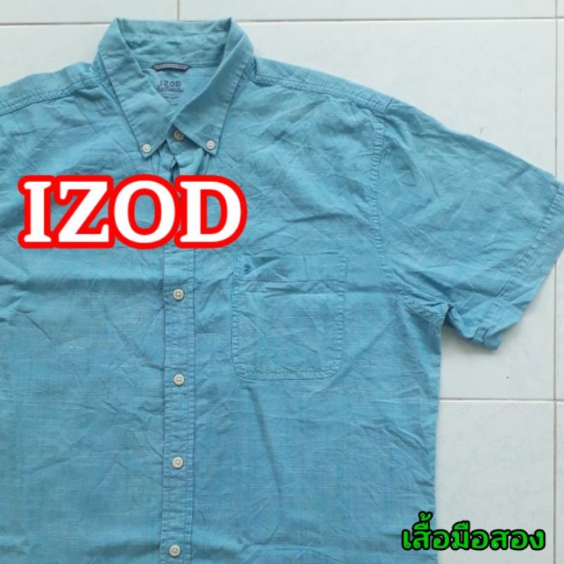 เสื้อเชิ้ตมือสองแขนสั้น IZOD  !!