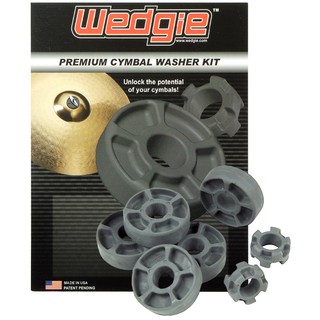 Wedgie WCW001 ตัวรองแฉ ตัวรองฉาบ แบบยางพิเศษ (Cymbal Washers Kit) / 1 แพ็คมี 7 ตัว ** Made in USA **