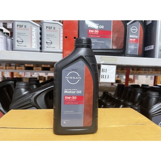 น้ำมันเครื่องสังเคราะห์แท้ ดีเซล 5W-30 DPF 1 ลิตร  NISSAN MOTOR OIL (นิสสันแท้) เหมาะกับรถยนต์นิสสัน และเครื่องยนต์ดีเซล