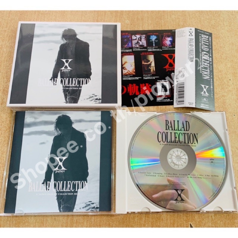 Mint] [RARE](ของครบ)CD X-Japan Ballad Collection Limited 1