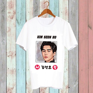 เสื้อยืดดารา เสื้อยืด Fanmade เสื้อแฟนเมด เสื้อยืดคำพูด เสื้อแฟนคลับ ศิลปินเกาหลี FCB40-72 Kim Seon Ho คิมซอนโฮ