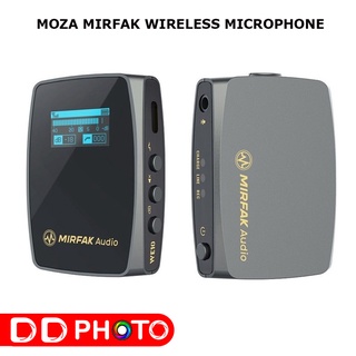 MOZA MIRFAK WIRELESS MICROPHONE SYSTEM WE10 ไมค์Wireless Ver 1. (1ตัวรับ-1ตัวส่ง)