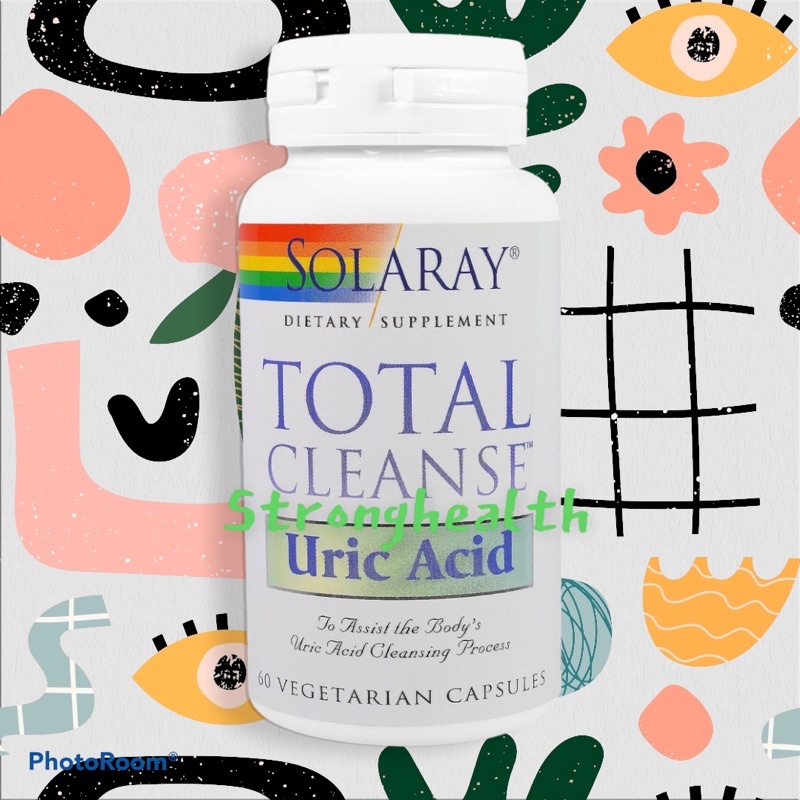 Solaray, Total Cleanse, Uric Acid, 60 Veggie Caps