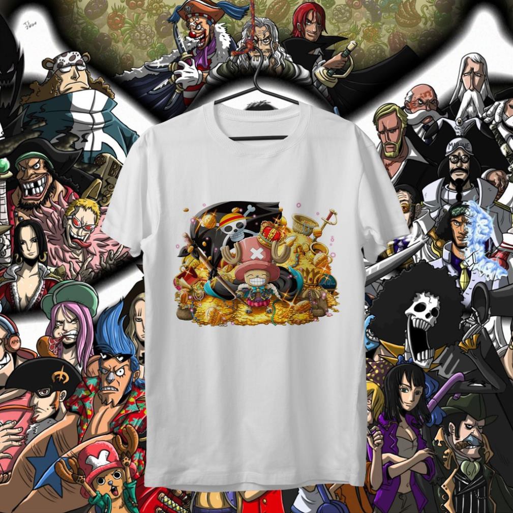 HOT- [TONY TONY CHOPPER] เสื้อยืด One Piece - Tony Tony Chopper เท่มากและสวยงาม - TTC-0025