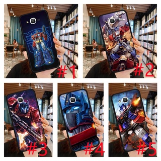 Huawei Y5 Y7 Y9 Prime P40 P50 P60 Pro 2018 2019 230411 เคสโทรศัพท์มือถือแบบนิ่ม ลายการ์ตูน Transformers Optimus สีดํา