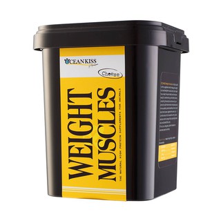 อาหารเสริมโปรตีนแมว weight &amp; muscle รสชีส ขนาด 600 กรัม