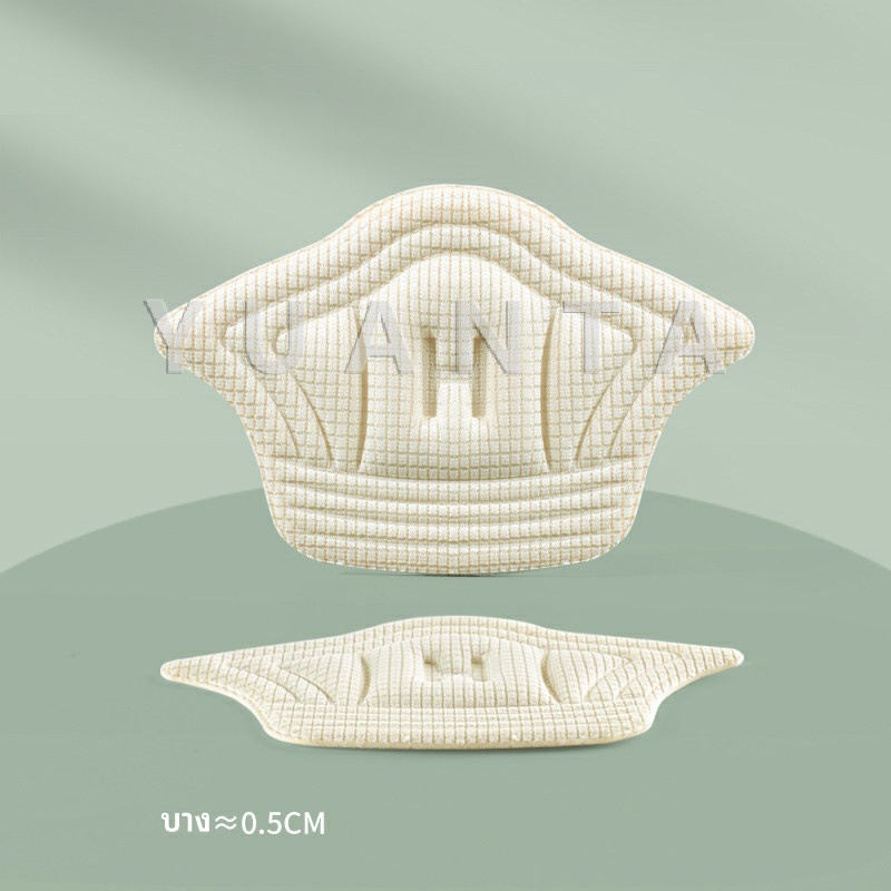 [9.9เก็บโค้ดส่งฟรีหน้าร้าน]แผ่นกันร้องเท้ากัด สติ๊กเกอร์ส้นรองเท้า เสริมแก้รองเท้าหลวม heel sticker - รูปที่ 3