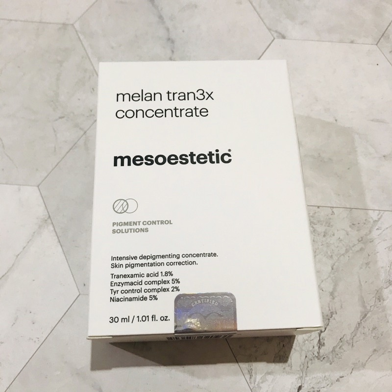 Mesoestetic melan tran3x concentrate 30ml.