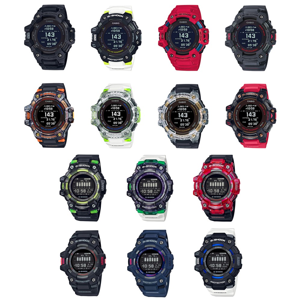 G-SHOCK GBD-100-1,GBD-100SM-4A1,GBD-100-2,GBD-H1000,GBD-H1000-1,GBD ...